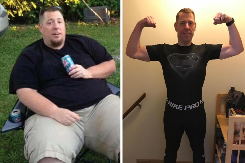 male before and after keto child
