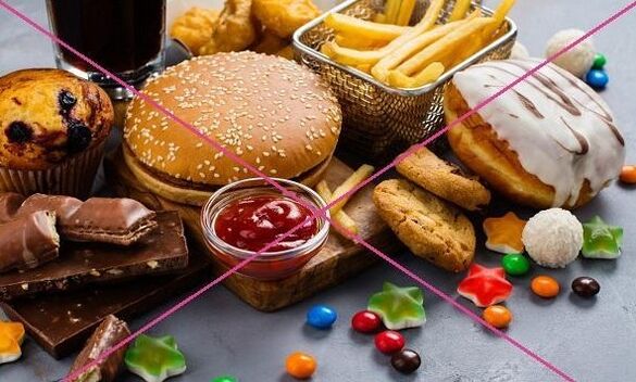 Which is prohibited on keto diet